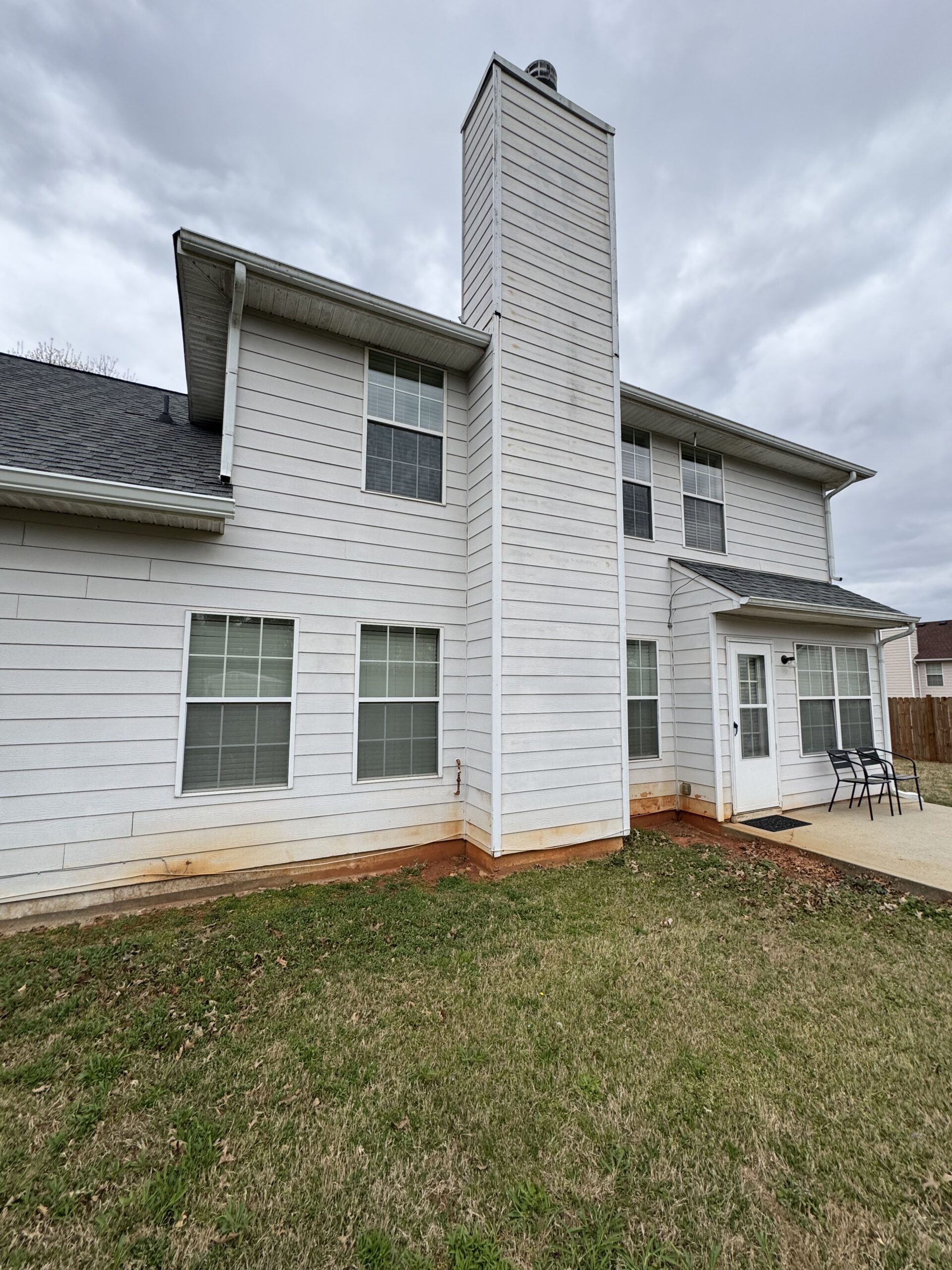 Before Exterior Painting - Pre-Paint Setup